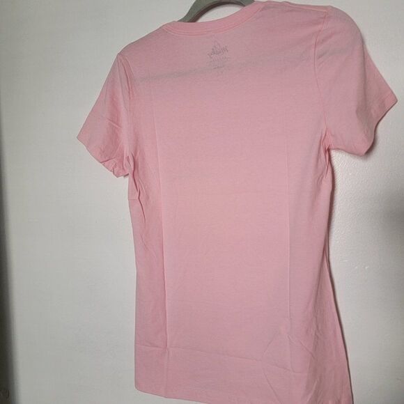 Marky G Womens Pink Crew Neck Fortlauderdale Graphic Casual T Shirt Top Size XL - Picture 7 of 7